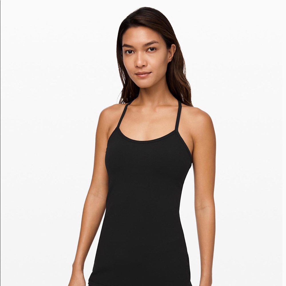 Lululemon Power Y tank- BLACK